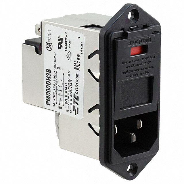 1-6609942-4 TE Connectivity Corcom Filters  Power Entry Modules (PEM)