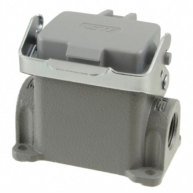 H6B-SDR-2M20 TE Connectivity AMP Connectors  Heavy Duty Connector Housings Hoods Bases