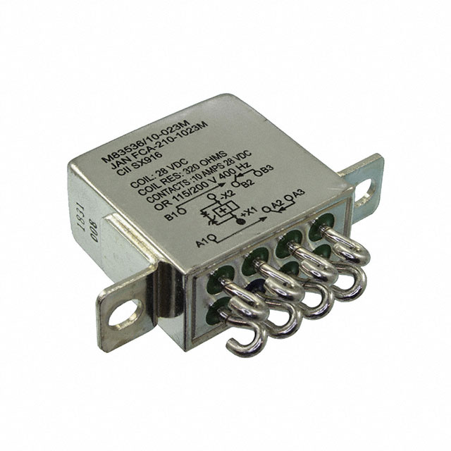 FCA-210-1023M TE Connectivity Aerospace, Defense and Marine  Power Relays Over 2 Amps