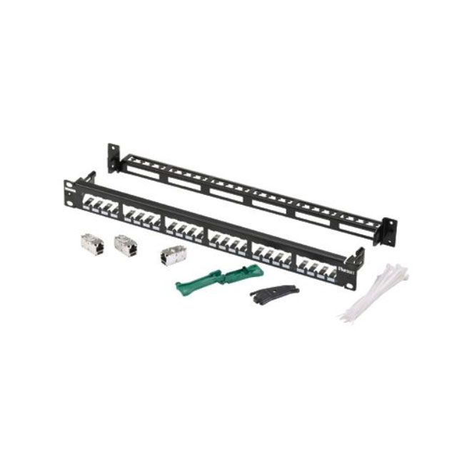 CP24WSBBK6TGBL Panduit Corp  Patchbay-Buchsenfelder