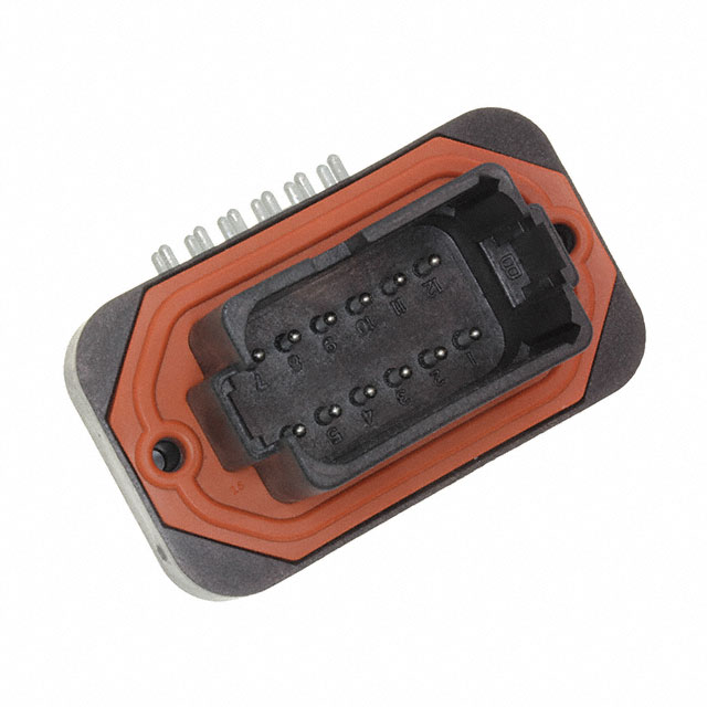 DT13-12PB-B016 TE Connectivity Deutsch Connectors  Embases à broches mâles