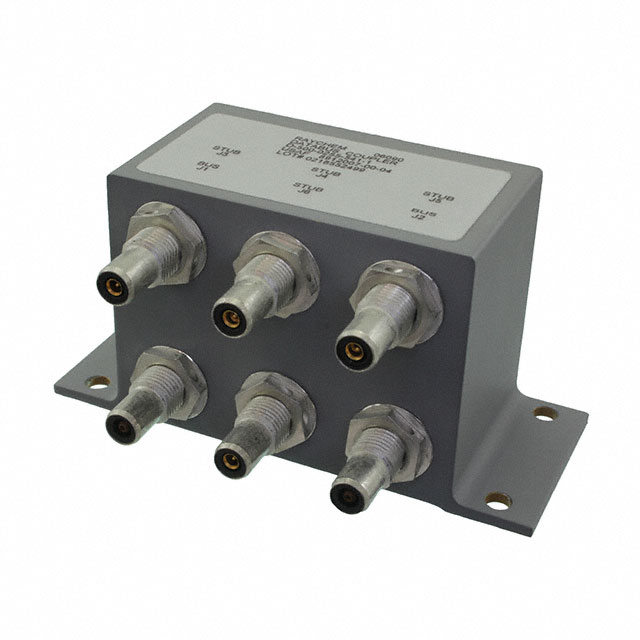 D-500-0255-541-1 TE Connectivity Aerospace, Defense and Marine  Adaptateurs de connecteur coaxial (RF)