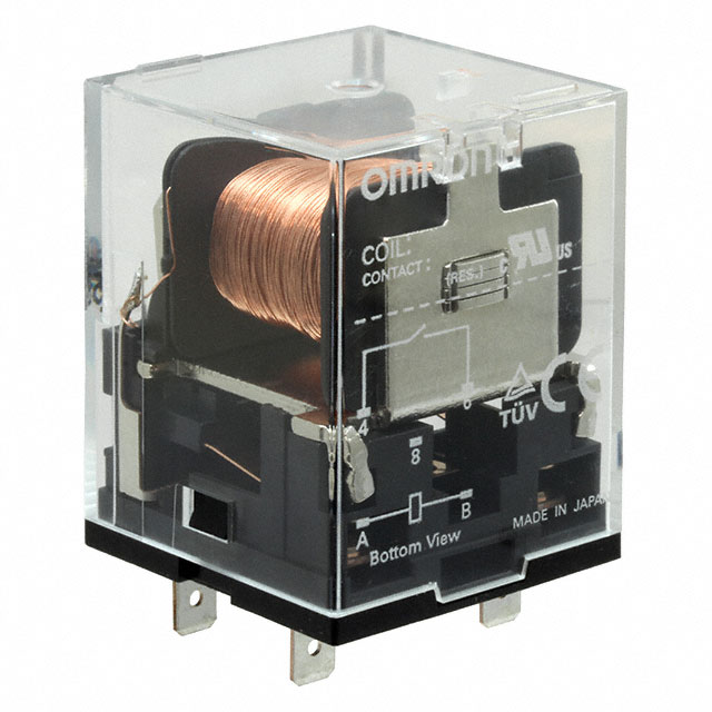 MKS1T-10 DC48 Omron Automation and Safety  Power Relays Over 2 Amps