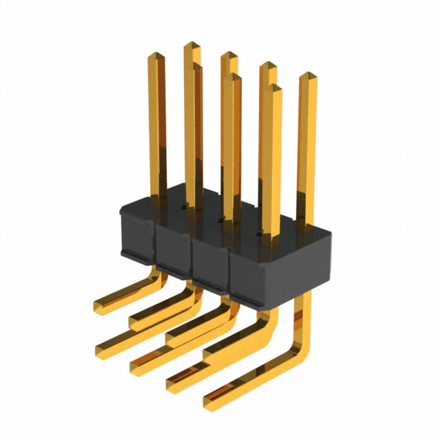 929745-01-04-I 3M  Headers Male Pins