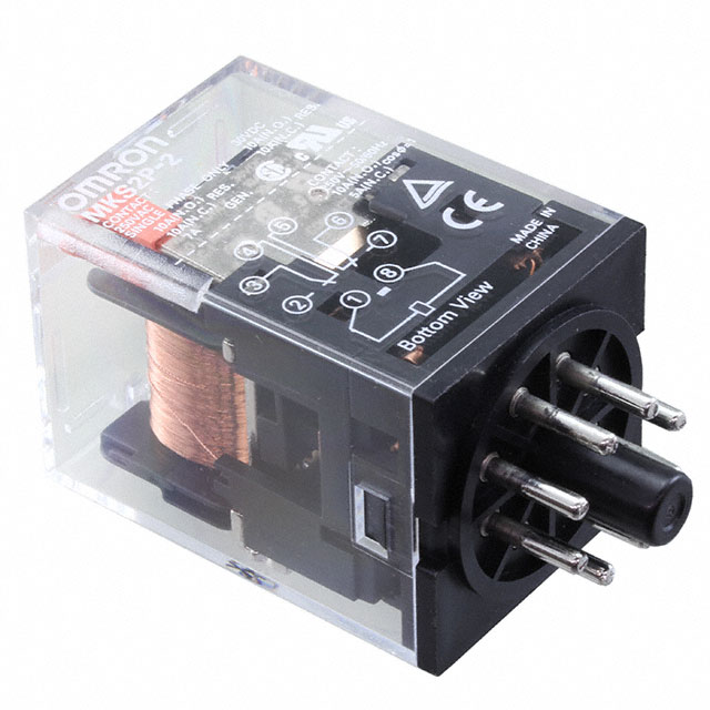 MKS2P-2 AC110 Omron Automation and Safety  Power Relays Over 2 Amps