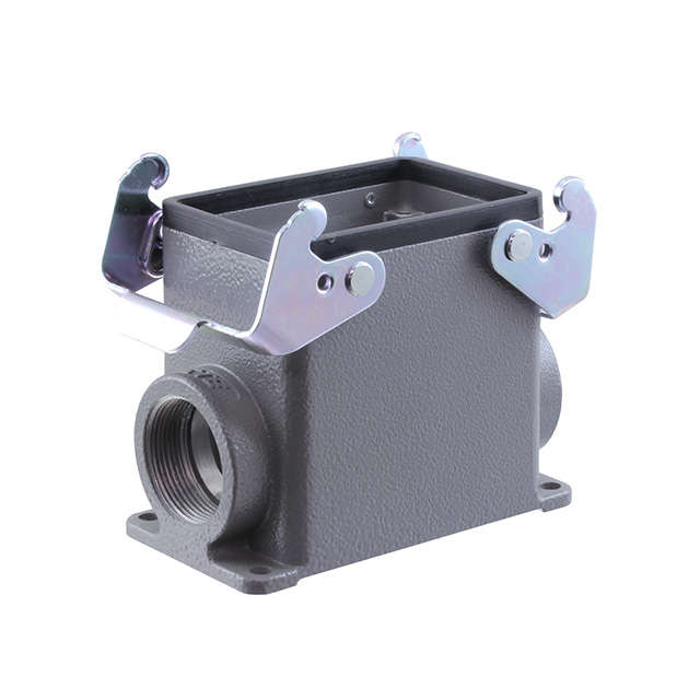 T1449320132-000 TE Connectivity AMP Connectors  Alloggiamenti per connettori per impieghi gravosi, cappucci e basi