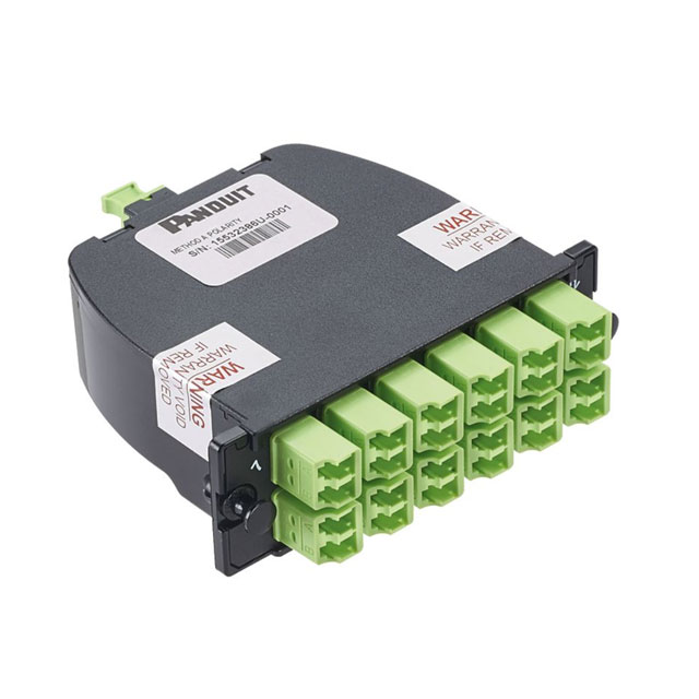 FC2WA-12-10B2 Panduit Corp  Adaptateurs de connecteurs à fibre optique