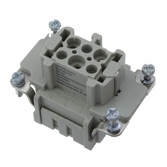 09365062702 HARTING  Modules d'insertion de connecteurs robustes