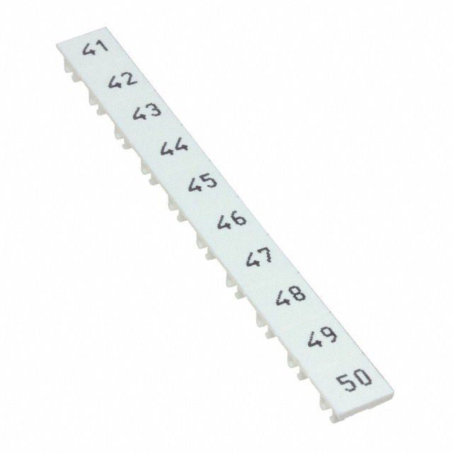 XW5Z-S6.0LB-41-50 Omron Automation and Safety  Bandes de marquage pour borniers