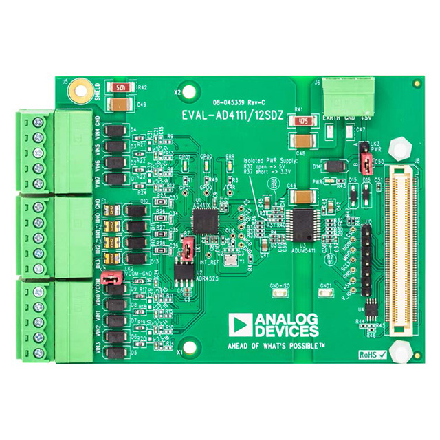 EVAL-AD4112SDZ Analog Devices Inc.  Cartes d'évaluation des convertisseurs analogique-numérique (CAN)