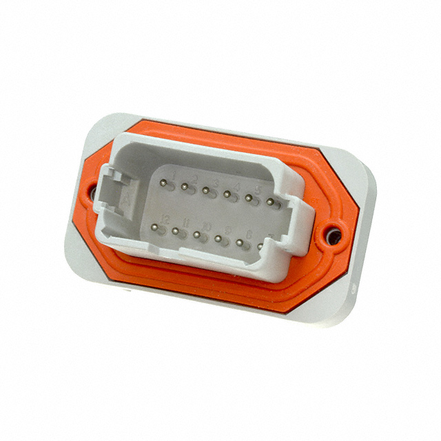 DT15-12PA-B016 TE Connectivity Deutsch Connectors  Embases à broches mâles
