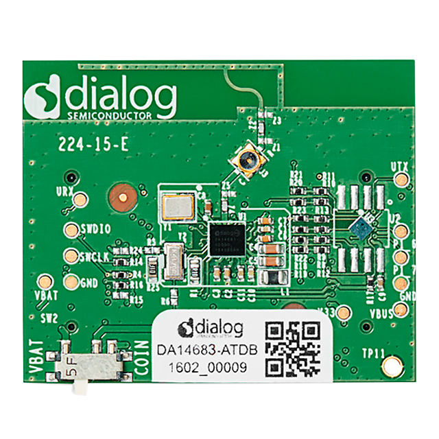 DA14683-00U2DB-P Renesas Electronics Corporation  Cartes de kits d'évaluation et de développement RF