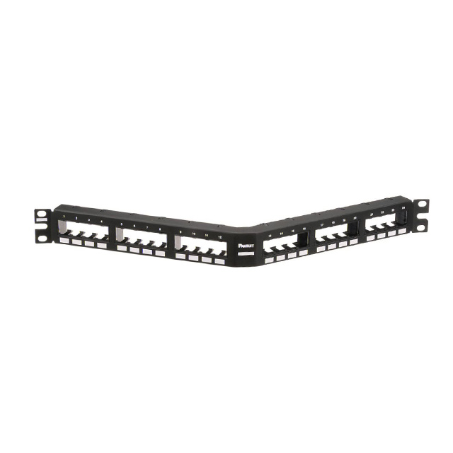 CPPA24FMWBLY Panduit Corp  Paneles de conectores de patchbay