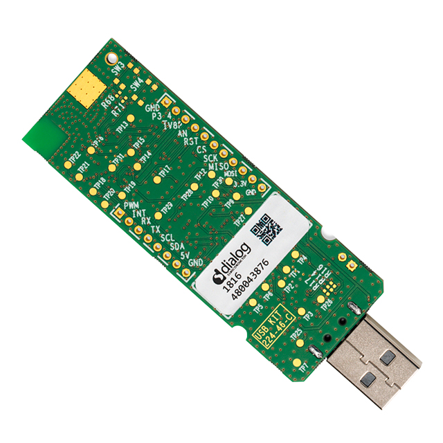 DA14683-00A9DEVKT-U Renesas Electronics Corporation  Cartes de kits d'évaluation et de développement RF
