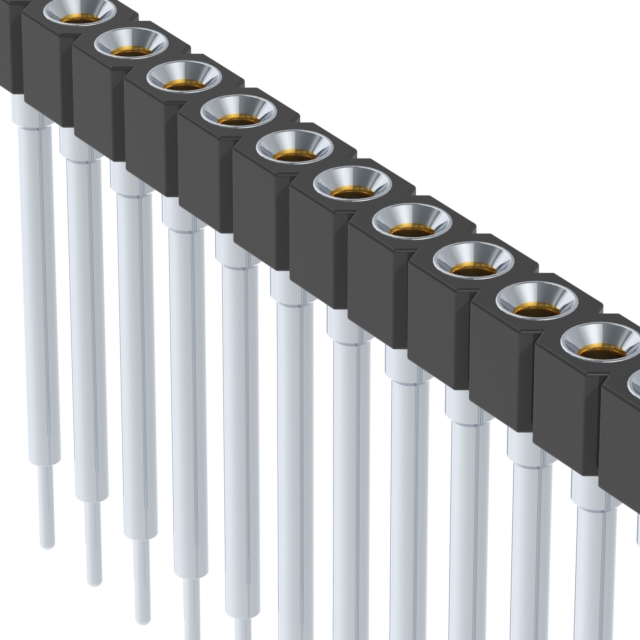 316-43-124-41-001000 Mill-Max Manufacturing Corp.  Headers Receptacles Female Sockets