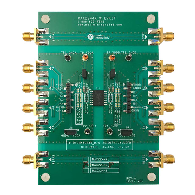 MAX2244XWEVKIT# Analog Devices Inc./Maxim Integrated  Cartes et kits d'évaluation et de démonstration