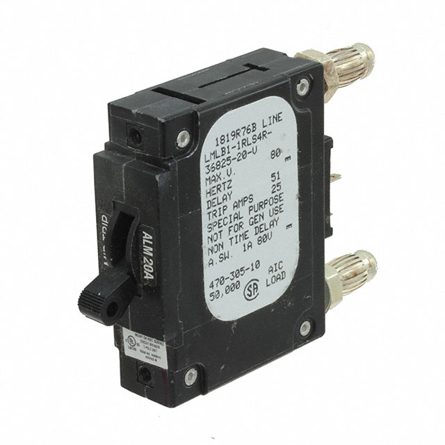 LMLB1-1RLS4R-36825-20-V Sensata-Airpax Disjoncteurs