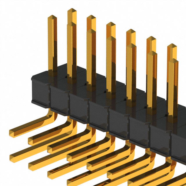 929667-04-12-EU 3M  Headers Male Pins