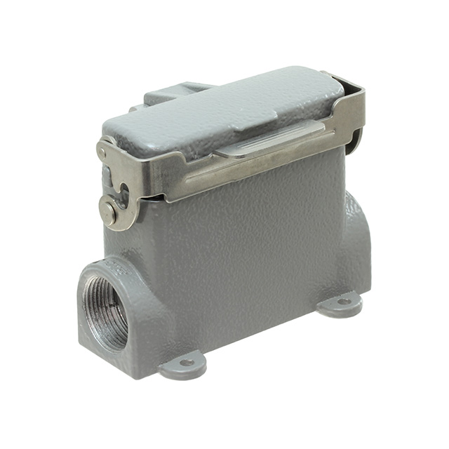 T1629161225-000 TE Connectivity AMP Connectors  Heavy Duty Connector Housings Hoods Bases