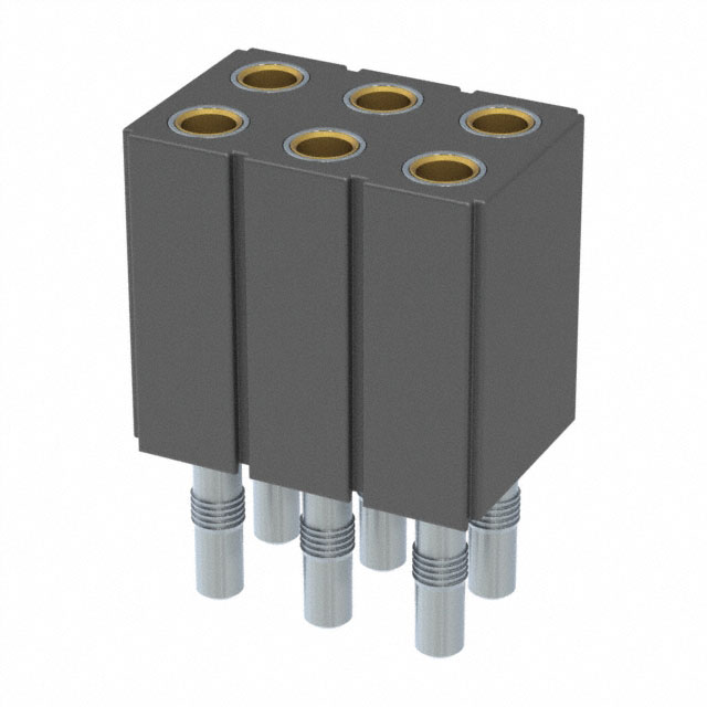 803-91-006-62-001000 Mill-Max Manufacturing Corp.  Headers Receptacles Female Sockets
