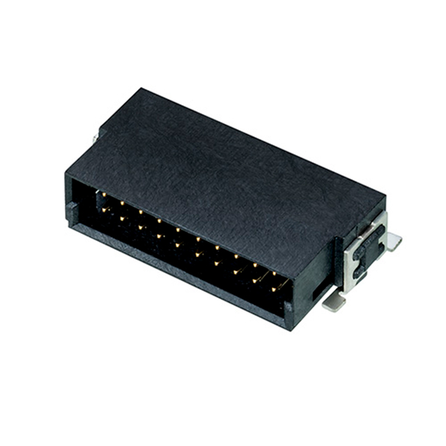 M55-7102042R Harwin Inc.  Embases à broches mâles
