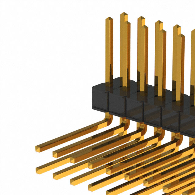 929745-02-12-EU 3M  Embases à broches mâles