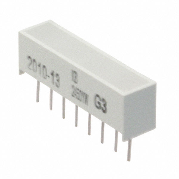 KB2450YW Kingbright  Indicateurs de circuits imprimés, tableaux, barres lumineuses, graphiques à barres