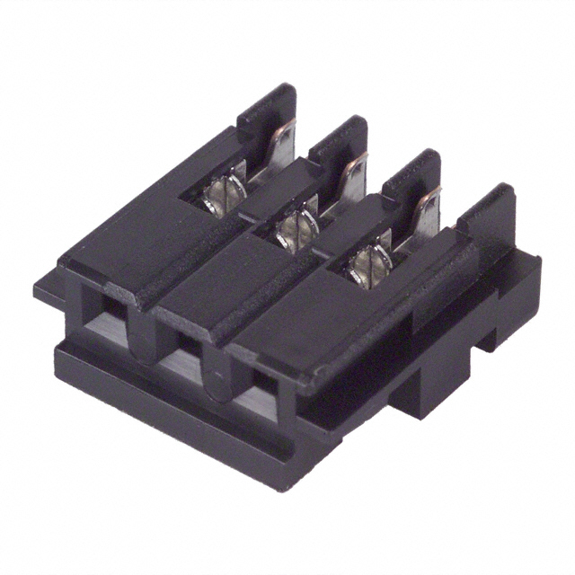 03HR-4K JST Sales America Inc.  Free Hanging Panel Mount