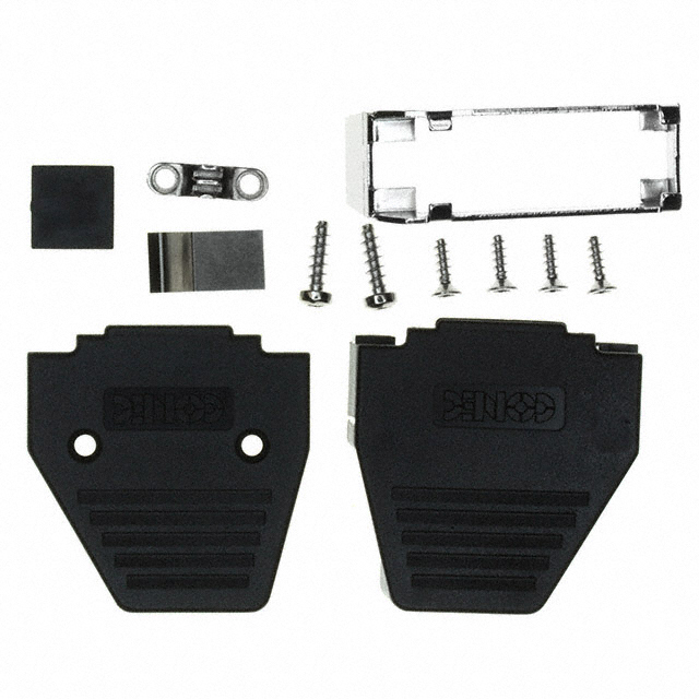 165X11289XE Amphenol CONEC  Capots de connecteurs D-Sub en forme de D