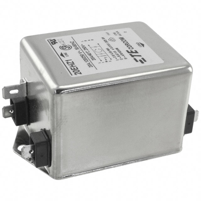 3-1609037-2 TE Connectivity Corcom Filters  Moduli di filtro di linea di alimentazione