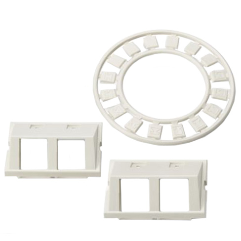 FPMIAD15-FW HellermannTyton  Keystone Faceplates Frames