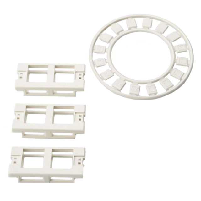 FPMIFD-FW HellermannTyton  Keystone Faceplates Frames