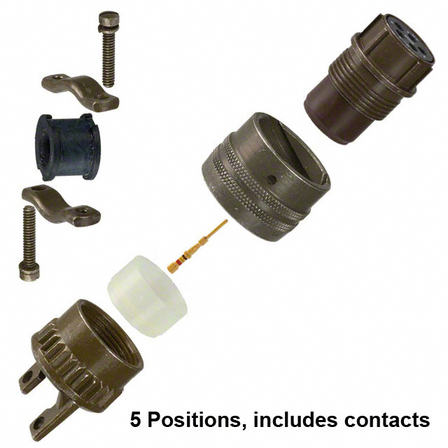 MS3126F14-5S Amphenol Industrial Operations  Rundsteckverbinderbaugruppen