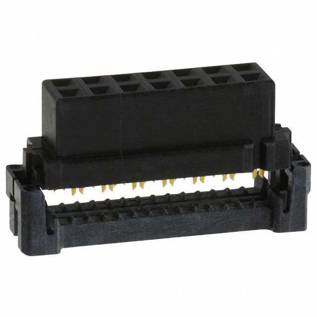 111626-2 TE Connectivity AMP Connectors  Free Hanging Panel Mount