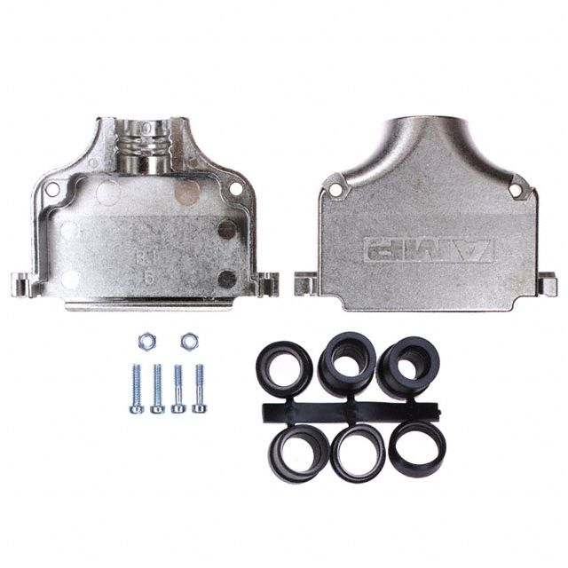 748676-5 TE Connectivity AMP Connectors  Capots de connecteurs D-Sub en forme de D