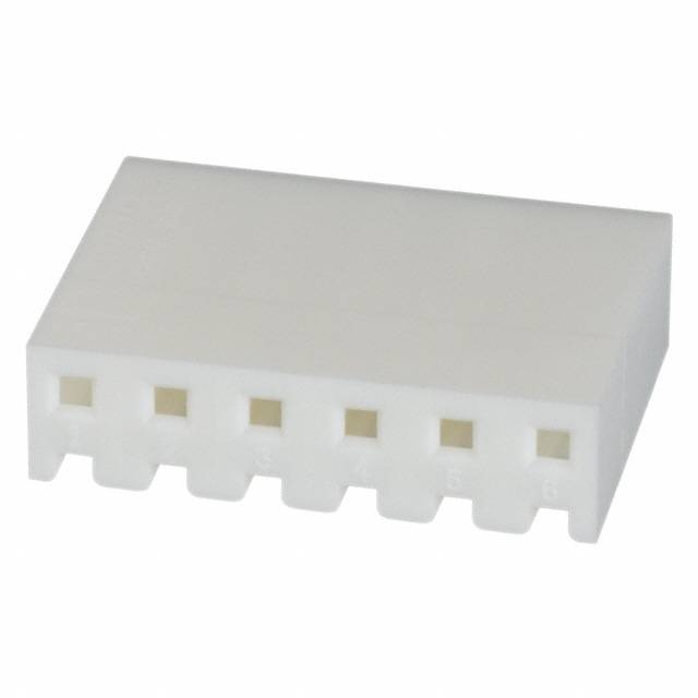 640251-6 TE Connectivity AMP Connectors  Rectangular Connector Housings