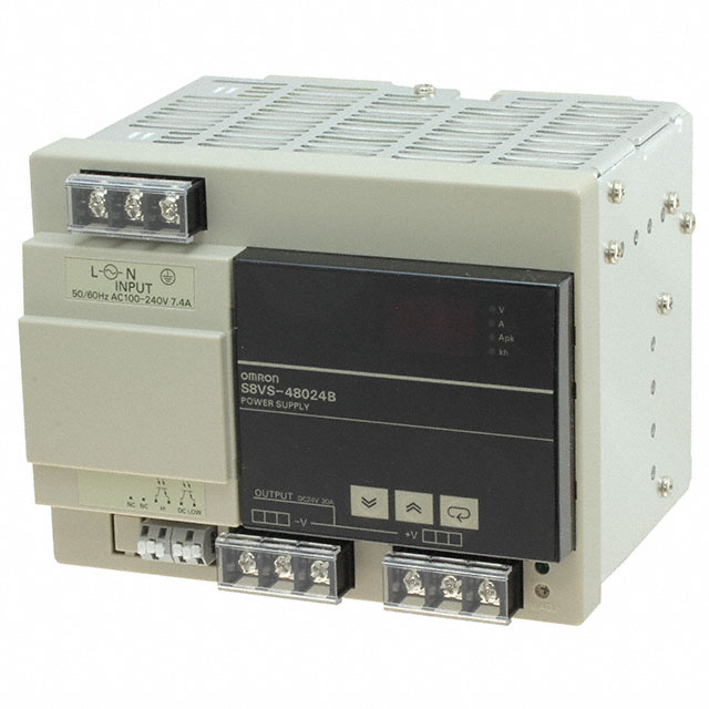 S8VS-48024B Omron Automation and Safety  Industrial DIN Rail Power Supplies