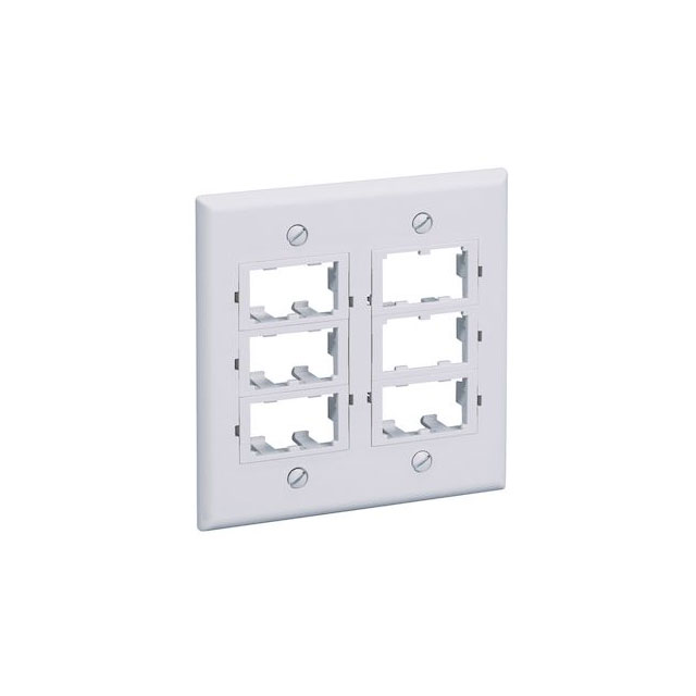 CFPF12WH-2G Panduit Corp  Keystone Faceplates Frames