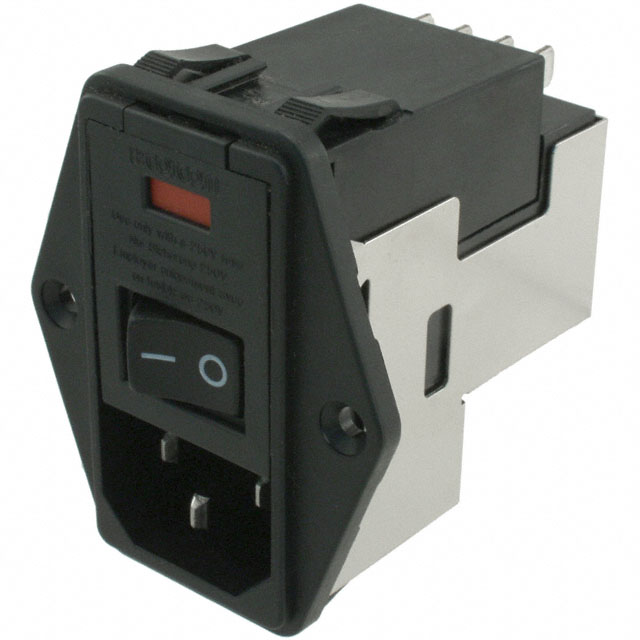 7-6609929-3 TE Connectivity Corcom Filters  Moduli di ingresso alimentazione (PEM)