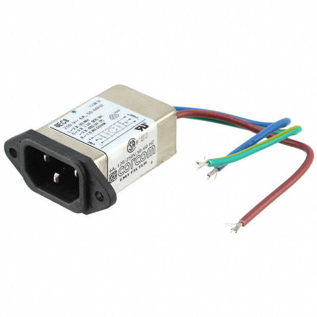 1-6609017-2 TE Connectivity Corcom Filters  Módulos de entrada de energía (PEM)