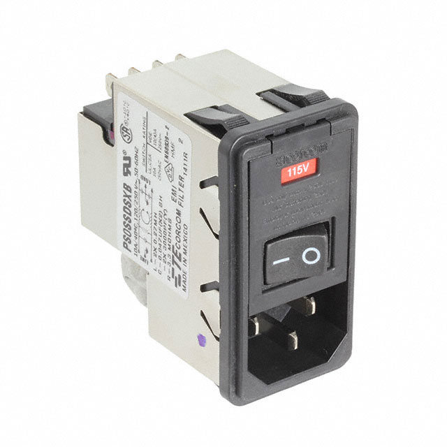 1-6609951-7 TE Connectivity Corcom Filters  Moduli di ingresso alimentazione (PEM)