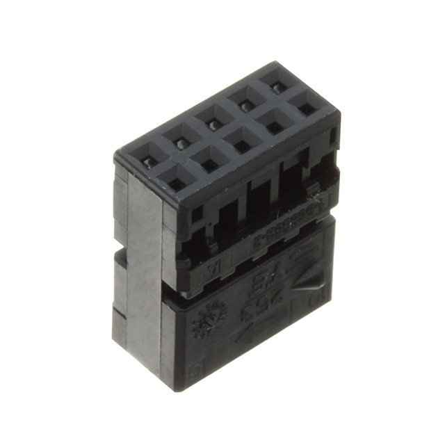 1-968562-2 TE Connectivity AMP Connectors  Rectangular Connector Housings