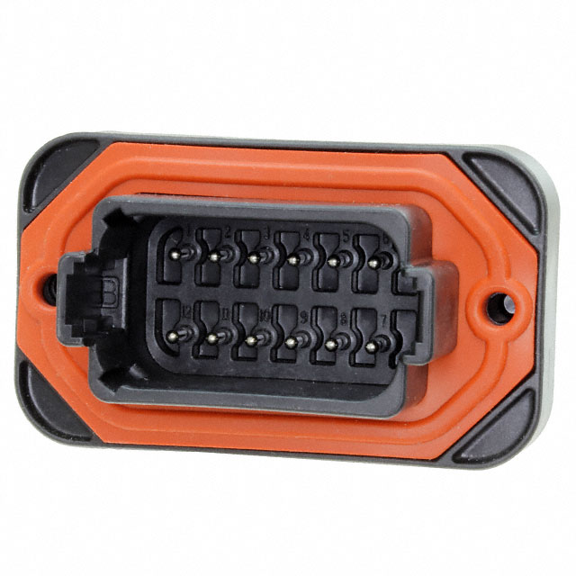 DT15-12PB TE Connectivity Deutsch Connectors  Headers Male Pins