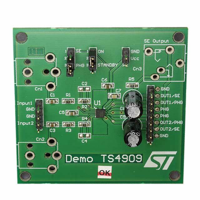 DEMOTS4909Q STMicroelectronics  Cartes d'évaluation d'amplificateurs audio