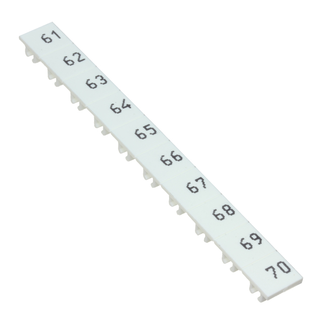 XW5Z-S6.0LB-61-70 Omron Automation and Safety  Strisce di marcatura per morsettiere