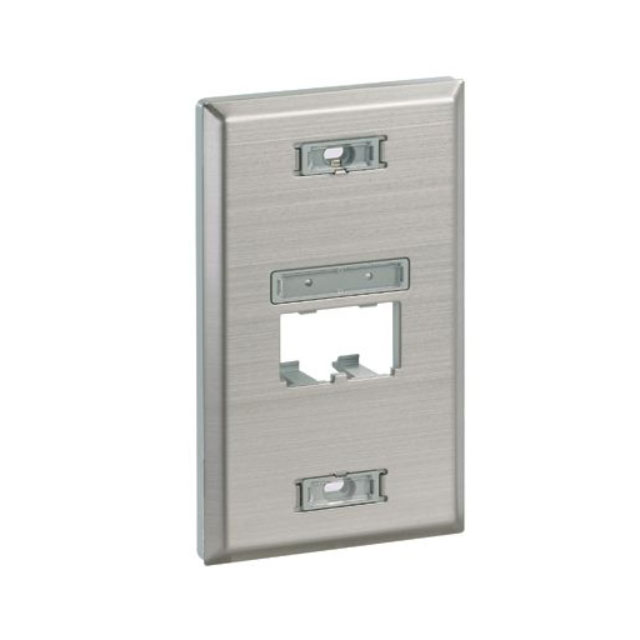 UICFP2S Panduit Corp  Marcos de placas frontales Keystone