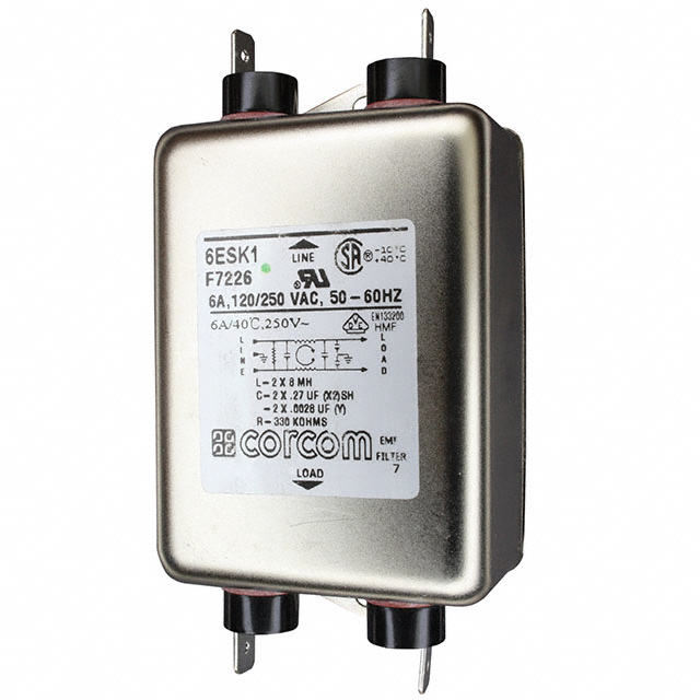 6ESK1 TE Connectivity Corcom Filters  Netzfiltermodule