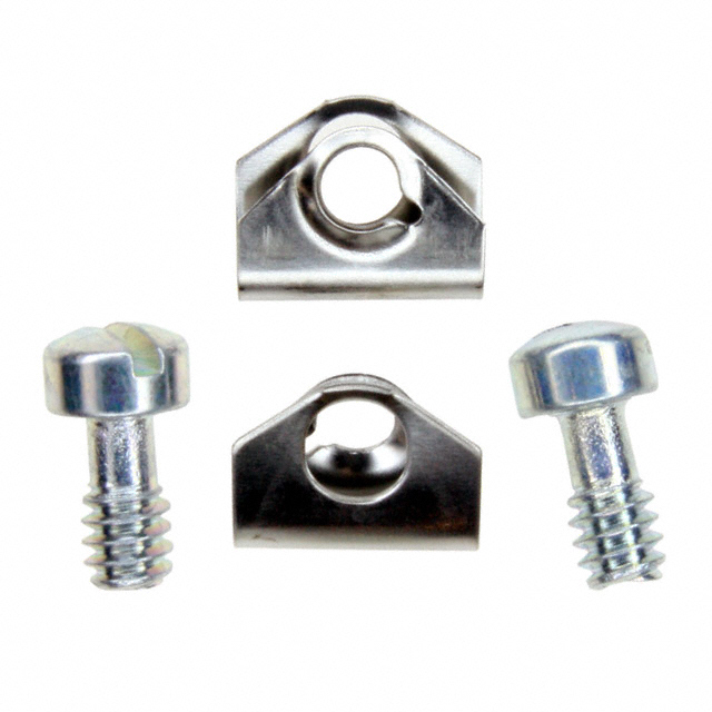 205980-4 TE Connectivity AMP Connectors  Tornillos de fijación para conectores D-Sub en forma de D