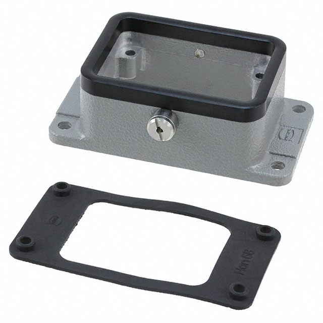 9300060381 HARTING  Heavy Duty Connector Housings Hoods Bases