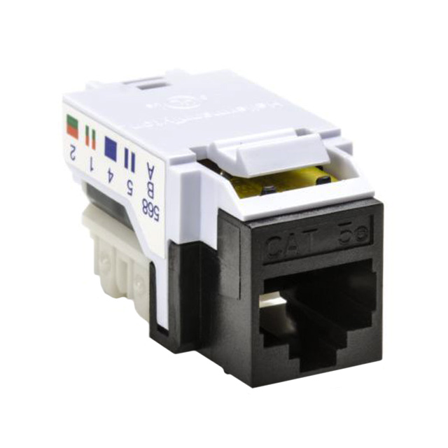 RJ45FC5E-BLK HellermannTyton  Keystone Inserts